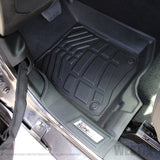 Westin 2018-2019 Jeep Wrangler JL Wade Sure Fit Floor Liners Front - Black