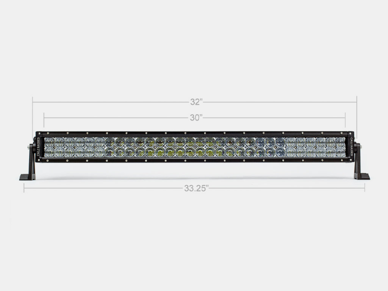 Cali Raised 16-23 Tacoma Stealth Bumper Second 32In Light Bar With Relocation Mounts - Spot