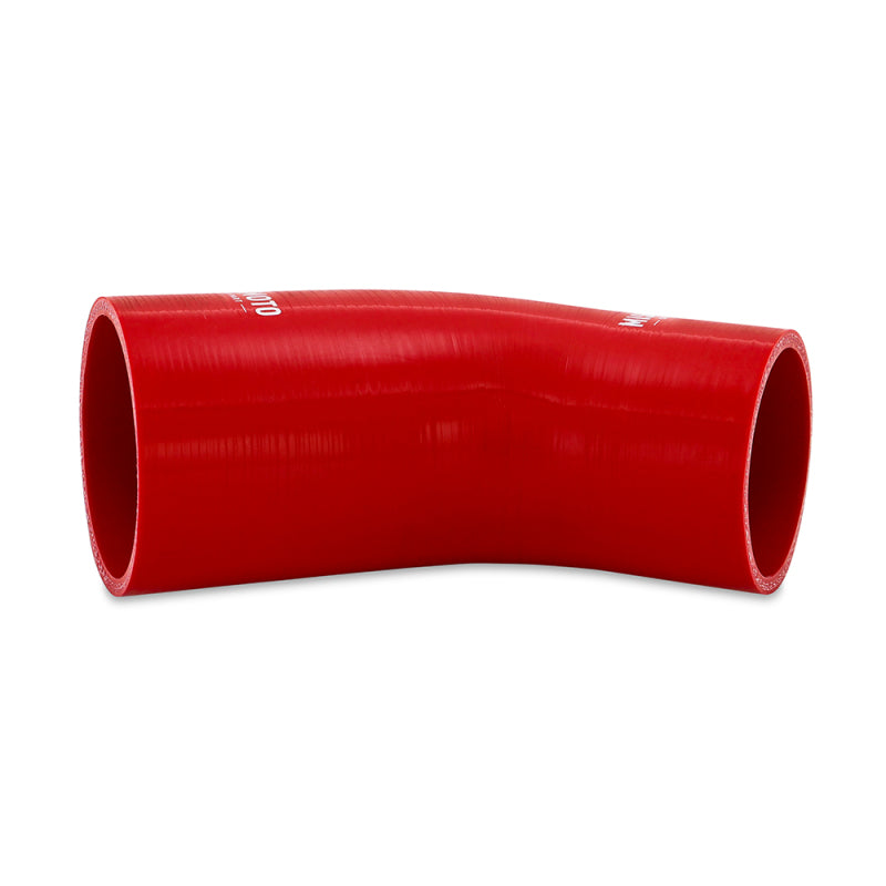 Mishimoto Silicone Reducer Coupler 45 Degree 2.75in to 3in - Red