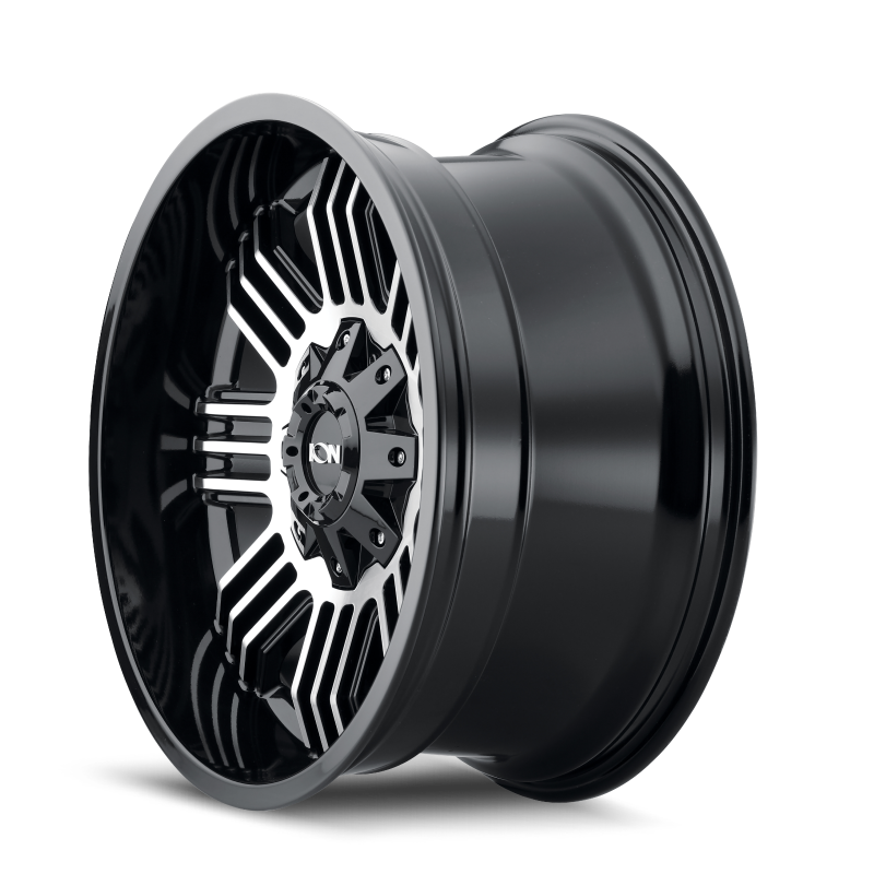 ION Type 144 20x9 / 5x127 BP / 18mm Offset / 87.1mm Hub Black/Machined Wheel