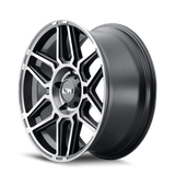 ION Type 146 17x9 / 6x135 BP / 0mm Offset / 87.1mm Hub Matte Black W/Machined Dart Tint Wheel