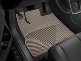 WeatherTech 2018+ Toyota Tacoma Front Rubber Mats - Tan