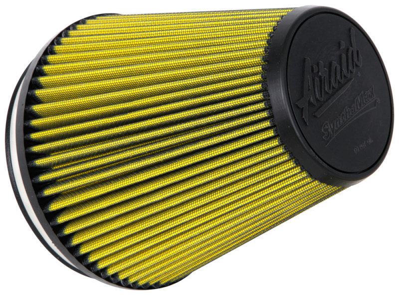 Airaid Universal Air Filter - Cone 6in Flange x 7in Base x 4-3/8in Top x 7in Height - Synthamax