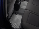 WeatherTech 05-13 Toyota Tacoma Crew Cab Rear Rubber Mats - Grey