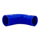 Mishimoto Silicone Reducer Coupler 90 Degree 2.25in to 2.5in - Blue