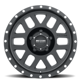 Method MR306 Mesh 17x8.5 0mm Offset 5x5 94mm CB Matte Black Wheel