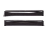 WeatherTech 04-06 Toyota Tundra Double Cab Rear Side Window Deflectors - Dark Smoke