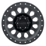 Method MR315 17x8.5 0mm Offset 8x180 130.81mm CB Matte Black Wheel