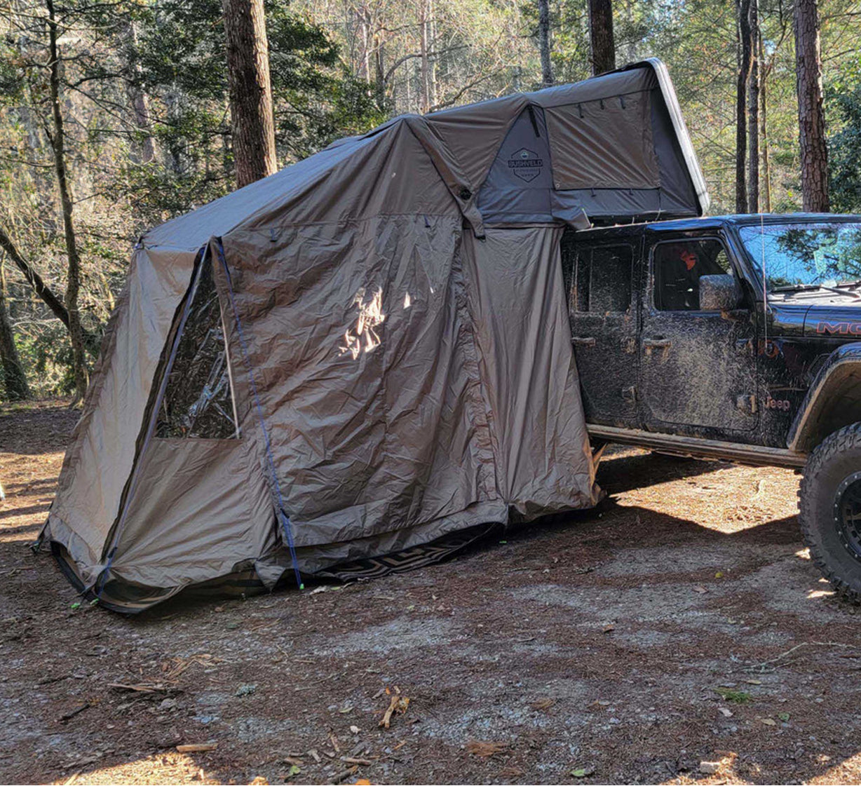 Bushveld Annex for 4 Person Roof Top Tent Overland Vehicle Systems