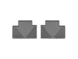 WeatherTech 05-13 Toyota Tacoma Crew Cab Rear Rubber Mats - Grey