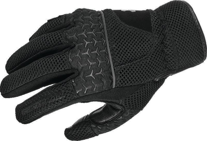 First Gear Contour Air Glove Black Womens - 2XL