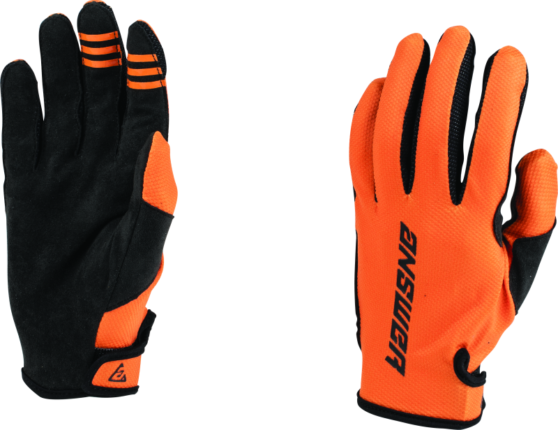 Answer 23 Ascent Glove Orange/Black - XS