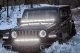 Diode Dynamics 18-21 Jeep JL Wrangler/Gladiator SS50 Hood LED Light Bar Kit - White Flood