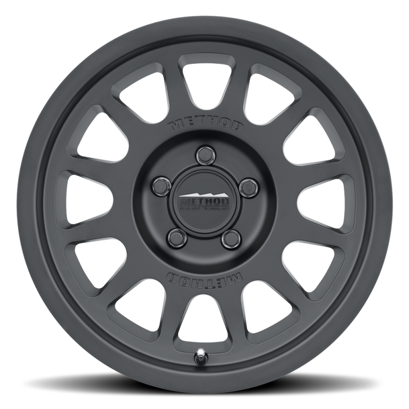 Method MR703 17x8.5 0mm Offset 5x150 110.5mm CB Matte Black Wheel