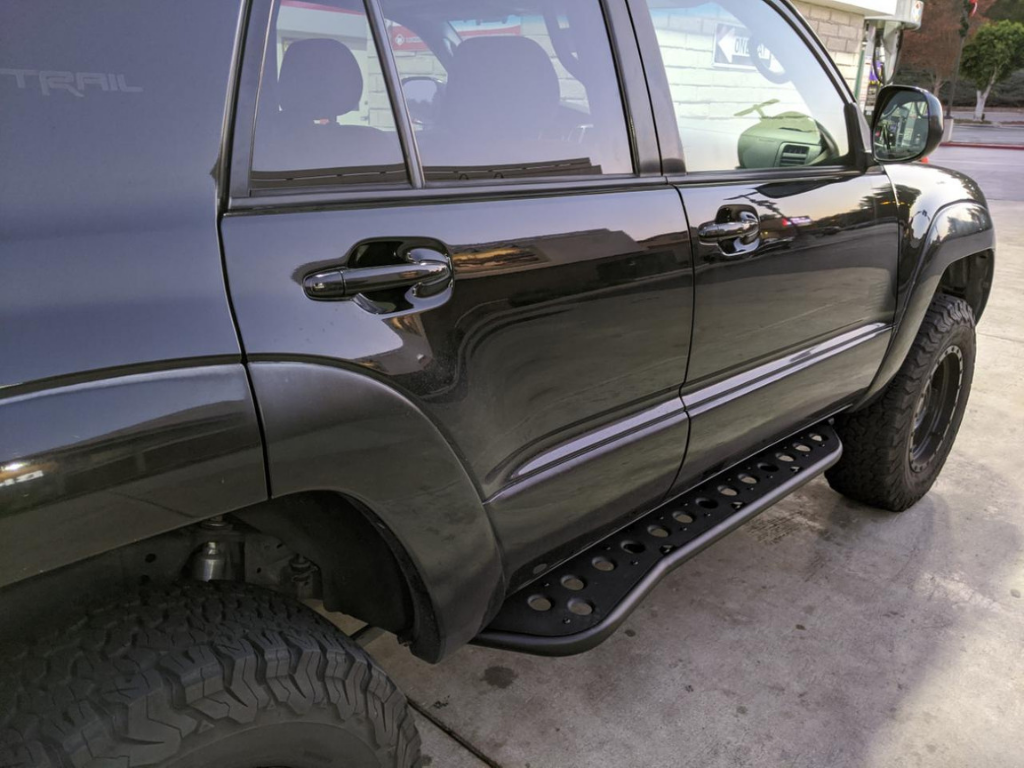 2003-2009 TOYOTA 4RUNNER STEP EDITION BOLT ON ROCK SLIDERS