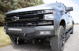 Fishbone Offroad 19-21 Chevrolet Silverado 1500 Rockfish Front Bumper - Black Texture