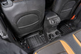 Rugged Ridge Floor Liner Kit Black F/R/Full Cargo 18-20 Jeep Wrangler JL 2Dr