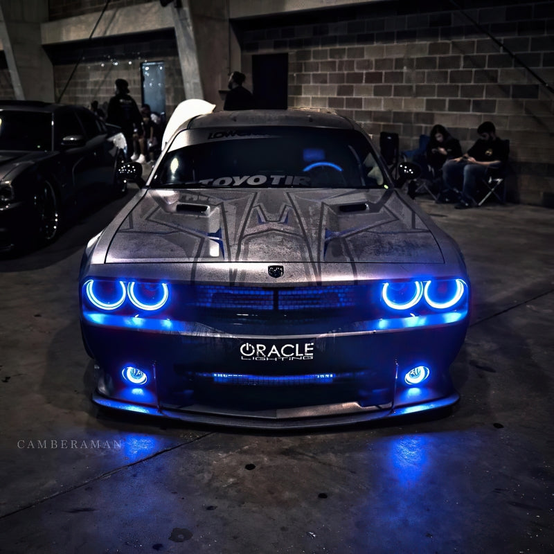 Oracle 0814 Dodge Challenger Dynamic Surface Mount Headlight/Fog Light Halo Kit COMBO  SEE WARRANTY