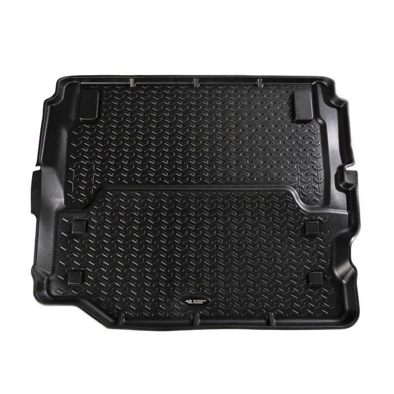 Rugged Ridge Floor Liner Kit Black F/R/Full Cargo 18-20 Jeep Wrangler JL 2Dr