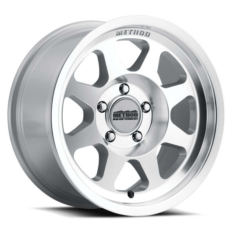 Method MR701 Bead Grip 17x8.5 0mm Offset 8x6.5 130.81mm CB Machined/Clear Coat Wheel