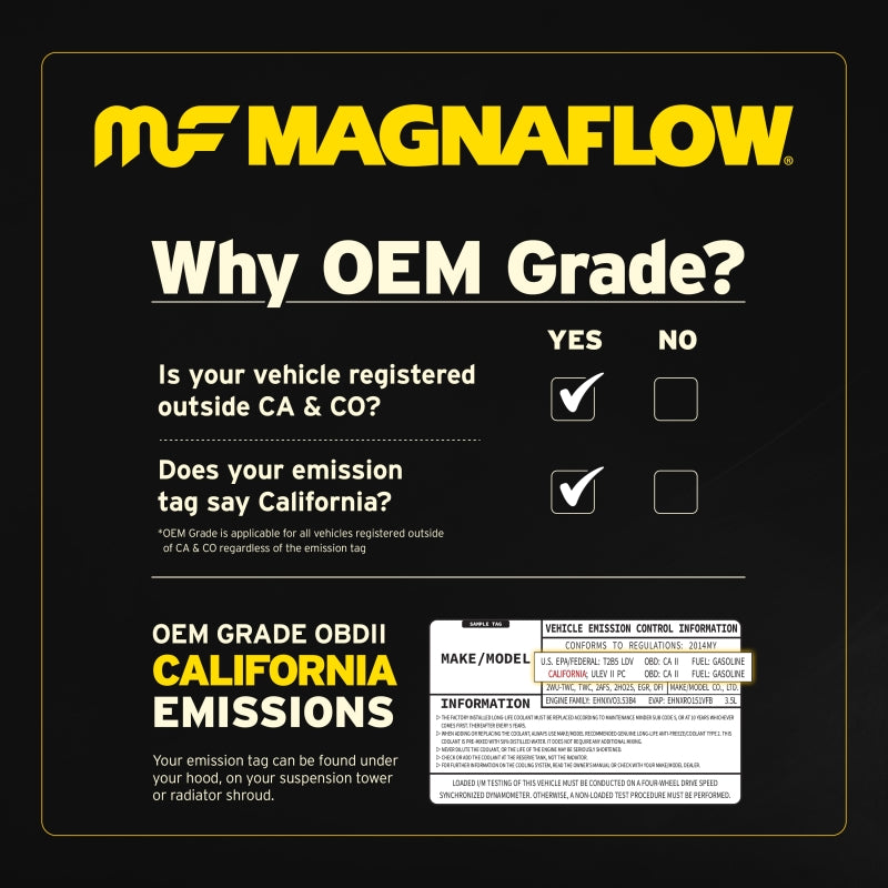 MagnaFlow Conv Univ 3.50inch O/C Diesel