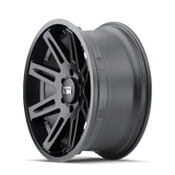 ION Type 142 17x9 / 8x170 BP / -12mm Offset / 130.8mm Hub Matte Black Wheel