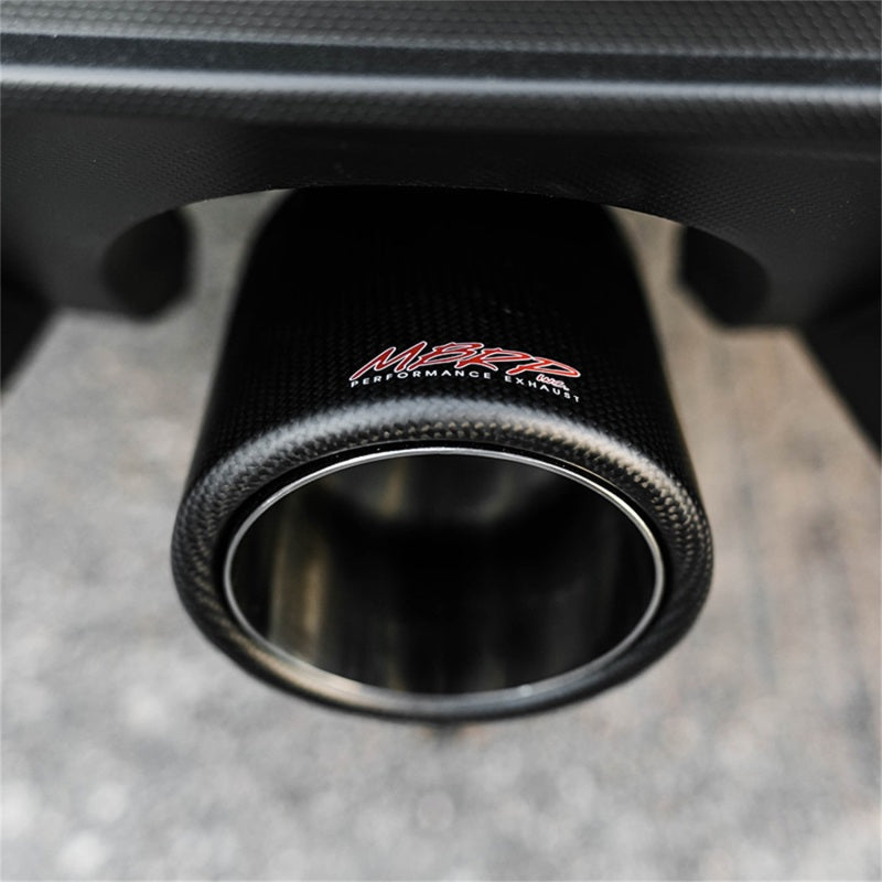 MBRP Universal Carbon Fiber Tip 4in OD / 2.5in Inlet / 7.7in L