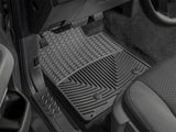 WeatherTech 05-11 Toyota Tacoma Front Rubber Mats - Black