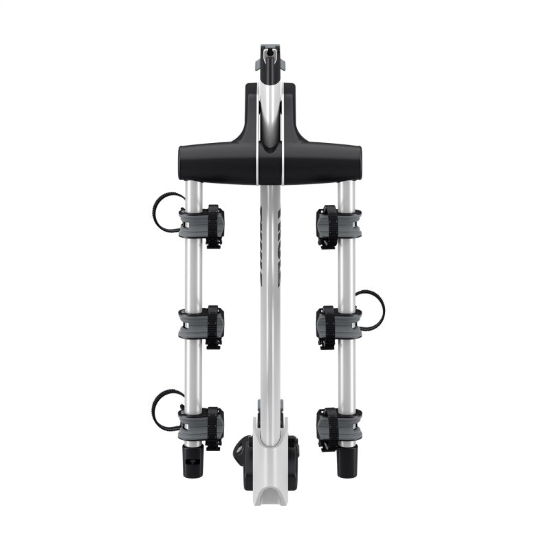 Thule Helium Pro 3 - Hanging Hitch Bike Rack w/HitchSwitch Tilt-Down (Up to 3 Bikes) - Silver