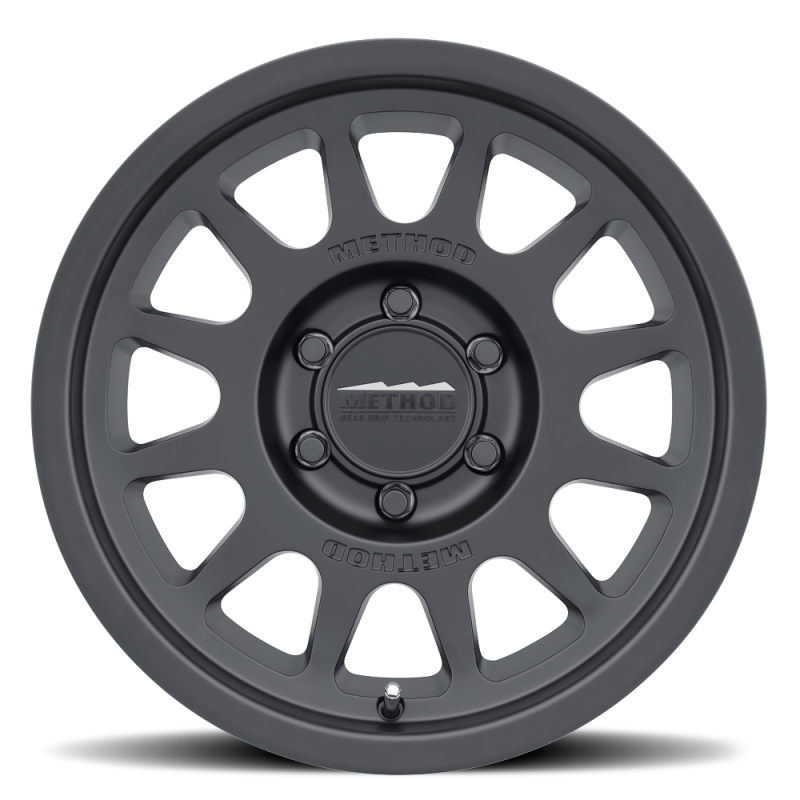 Method MR703 17x8.5 +35mm Offset 6x5.5 106.25mm CB Matte Black Wheel