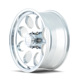 ION Type 171 17x9 / 8x165.1 BP / 0mm Offset / 130.8mm Hub Polished Wheel