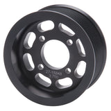 Edelbrock Pulley Supercharger Enforcer 10 Rib 3 75In Black