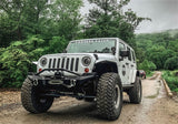 Superlift 07-18 Jeep Wrangler JK 4in Long Arm Kit - Shadow Shocks