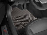 WeatherTech 2016+ Toyota Tacoma Access/Double Cab (A/T Only) Front Rubber Mats - Cocoa