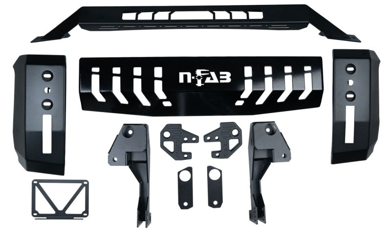 N-Fab HVM Bull Bar 14-21 Toyota Tundra - Tex. Black