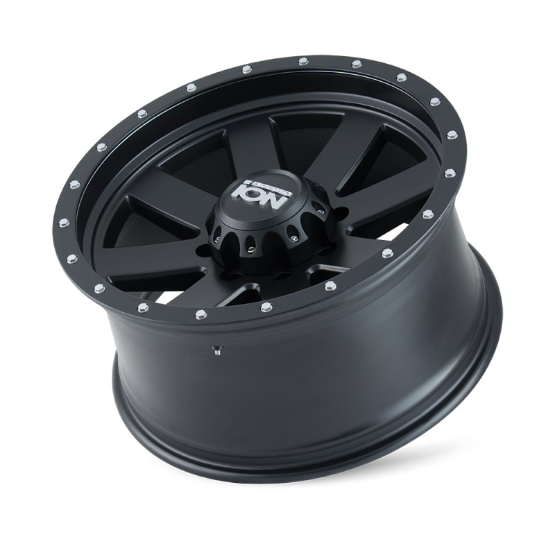 ION Type 134 20x10 / 5x127 BP / -19mm Offset / 83.82mm Hub Matte Gunmetal/Black Beadlock Wheel