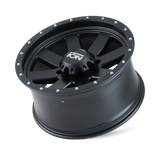 ION Type 134 20x10 / 5x127 BP / -19mm Offset / 83.82mm Hub Matte Gunmetal/Black Beadlock Wheel