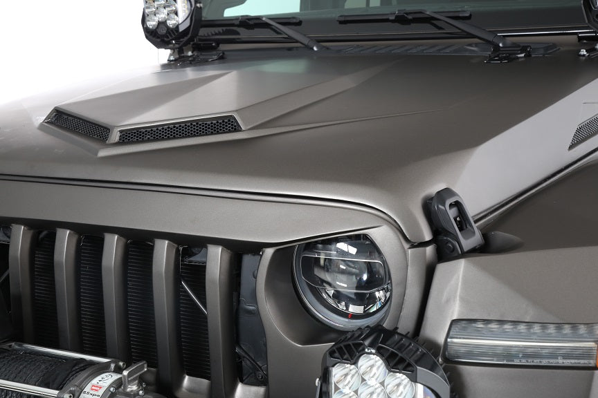 2018-2022 Jeep JL FiberwerX “Stealth” Grille