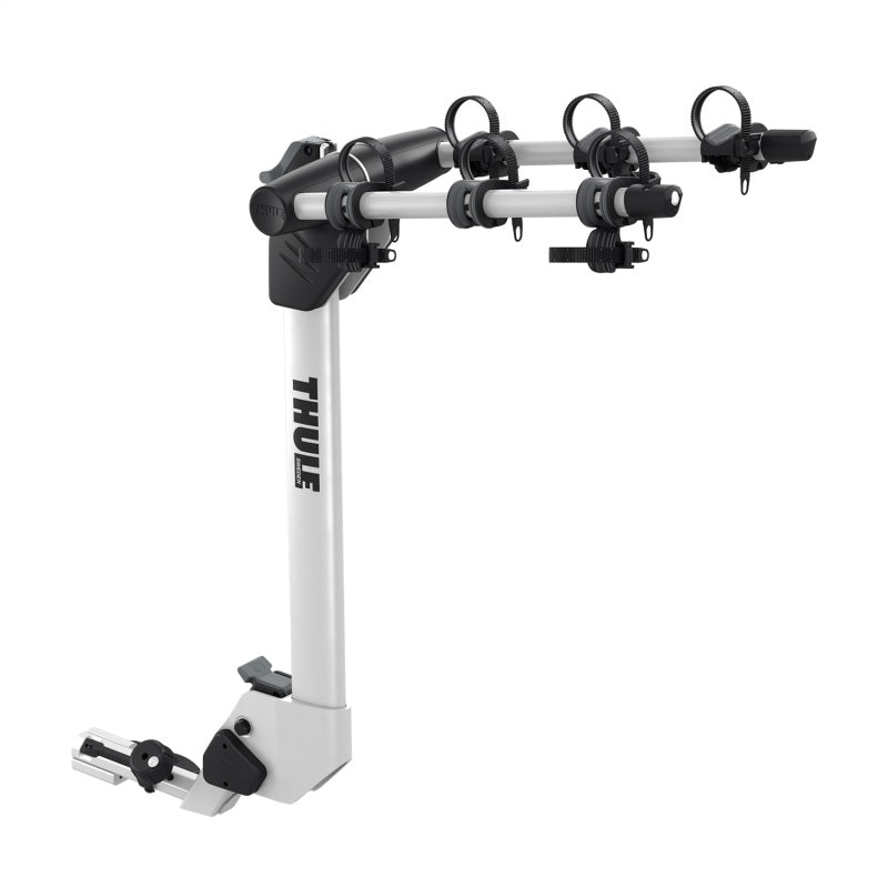 Thule Helium Pro 3 - Hanging Hitch Bike Rack w/HitchSwitch Tilt-Down (Up to 3 Bikes) - Silver