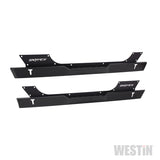 Westin/Snyper 07-17 Jeep Wrangler Rock Slider Steps - Textured Black