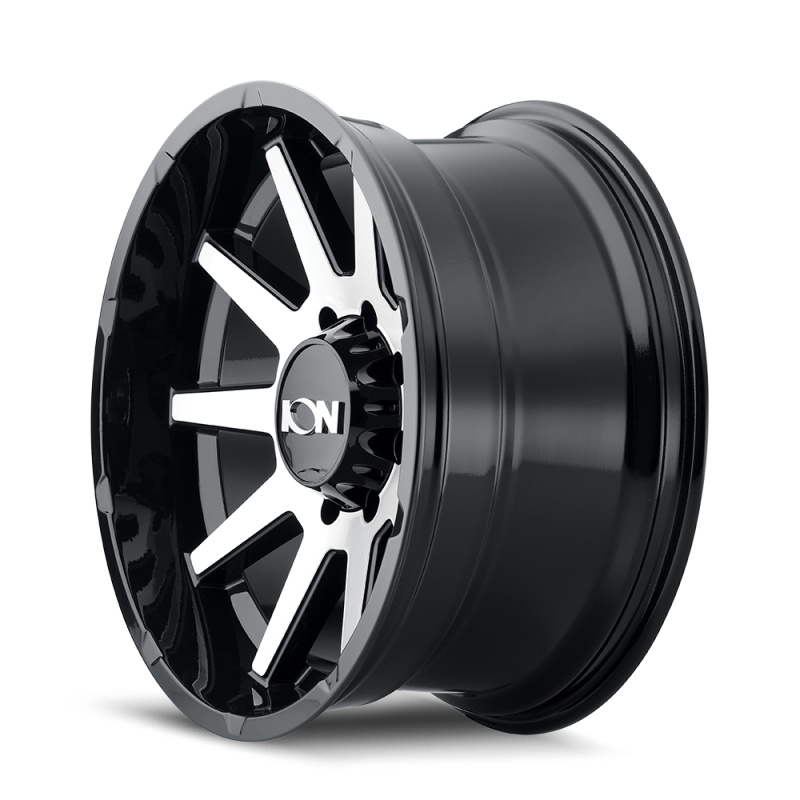 ION Type 143 20x10 / 6x135 BP / -19mm Offset / 87.1mm Hub Black/Machined Wheel