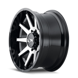 ION Type 143 20x10 / 6x135 BP / -19mm Offset / 87.1mm Hub Black/Machined Wheel