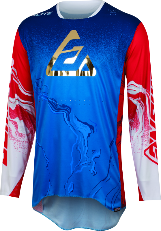 Answer 23 Elite Fusion Jersey Red/White/Blue Youth - XL