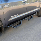 Westin 07-21 Toyota Tundra CrewMax Outlaw Drop Nerf Step Bars - Black