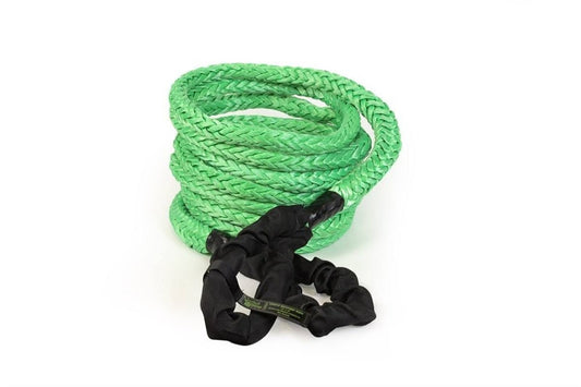 Voodoo Offroad 2.0 Santeria Series 7/8in x 30 ft Kinetic Recovery Rope with Rope Bag - Green