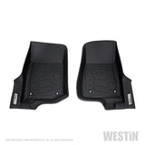 Westin 2018-2019 Jeep Wrangler JL Wade Sure Fit Floor Liners Front - Black