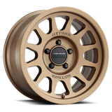 Method MR703 17x7.5 +50mm Offset 5x160 65mm CB Method Bronze Wheel