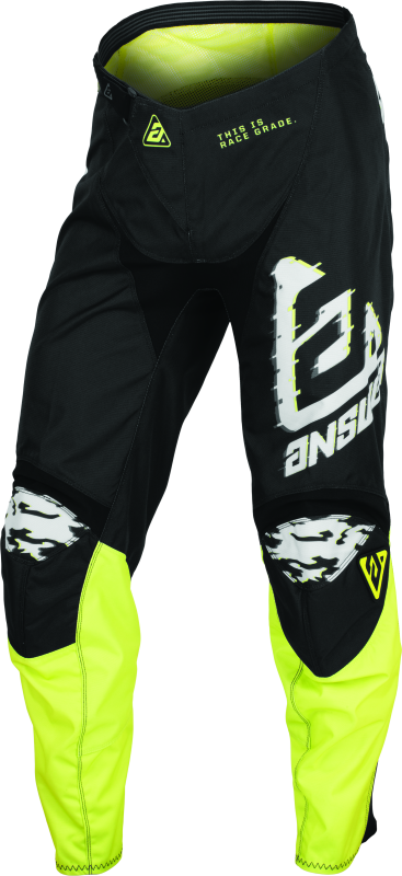 Answer 23.5 Syncron Meltdown Pant Grey/Hyper Acid/Black Youth Size - 18