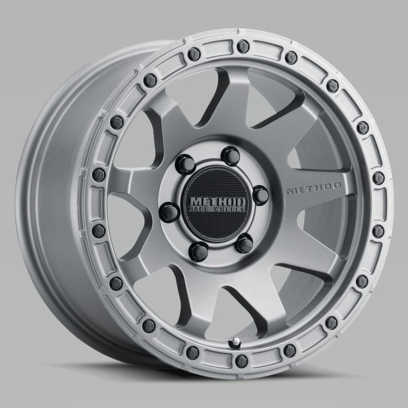 Method MR317 18x9 +3mm Offset 6x5.5 106.25mm CB Matte Titanium Wheel