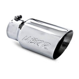 MBRP Universal Tip 6 O.D. Dual Wall Angled 4 inlet 12 length